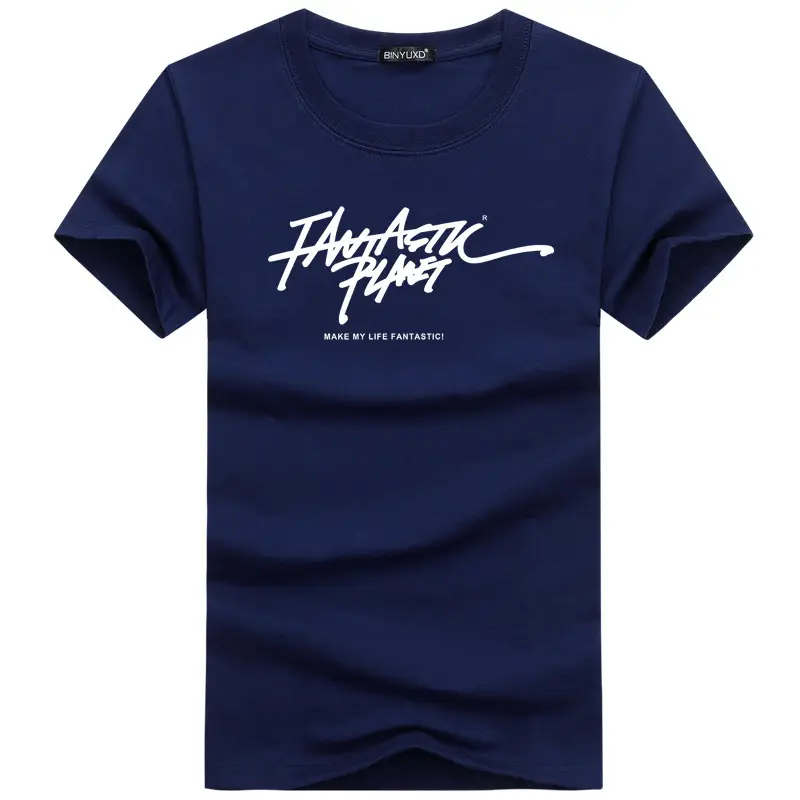 Men Korean Base Short Sleeve T-Shirt White 2018 - Image 8