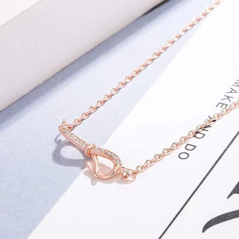 Korean Gold Butterfly Necklace with Earrings for Women - Image 2