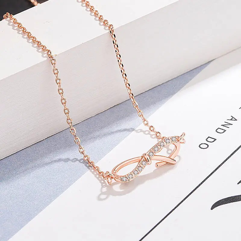 Korean Gold Butterfly Necklace with Earrings for Women - Image 3