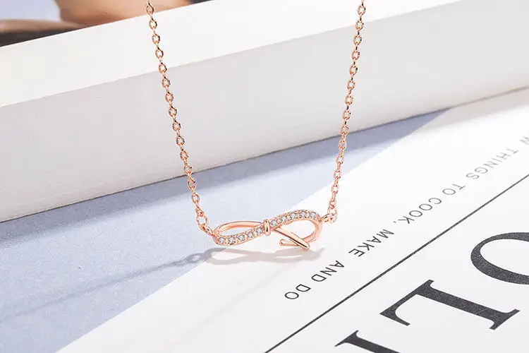 Korean Gold Butterfly Necklace with Earrings for Women — feature 1
