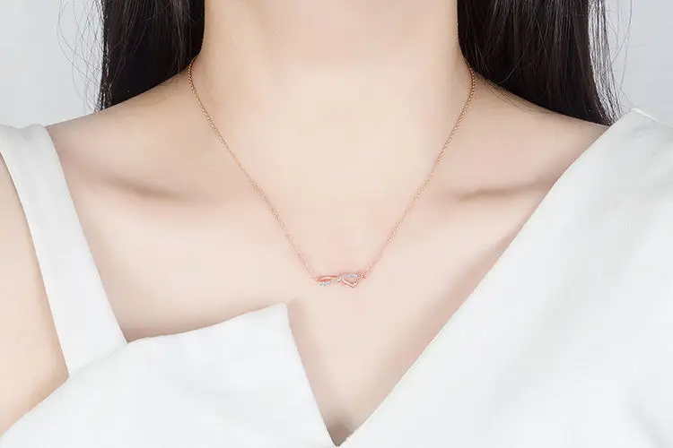 Korean Gold Butterfly Necklace with Earrings for Women — feature 9