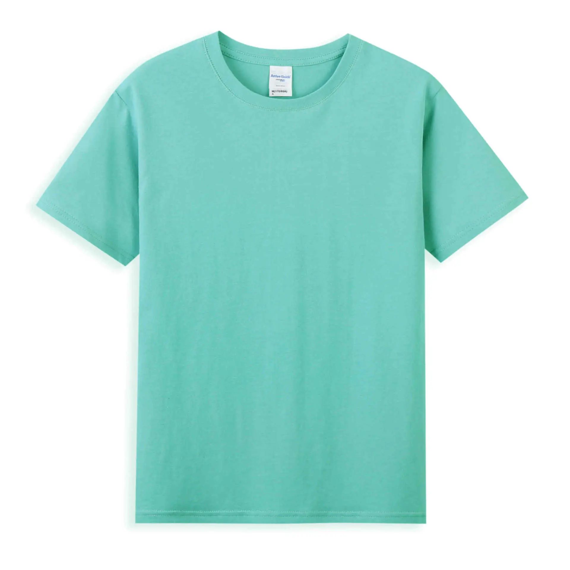 Cotton Round Neck T-Shirt Milk Tea 40" - Image 25