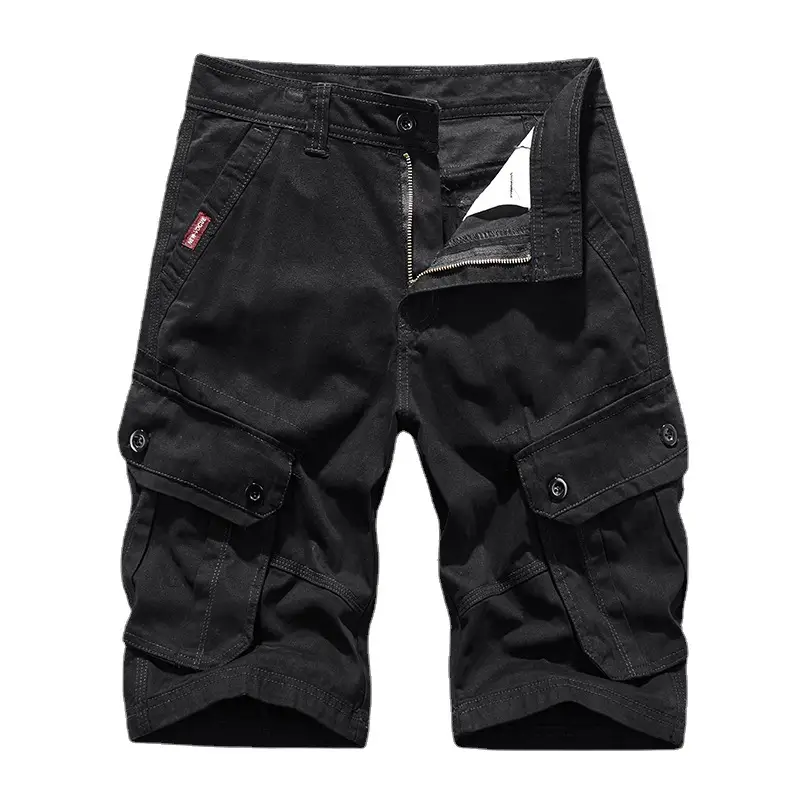 Men's 2020 Summer Solid Color Shorts Casual Pants - Image 7