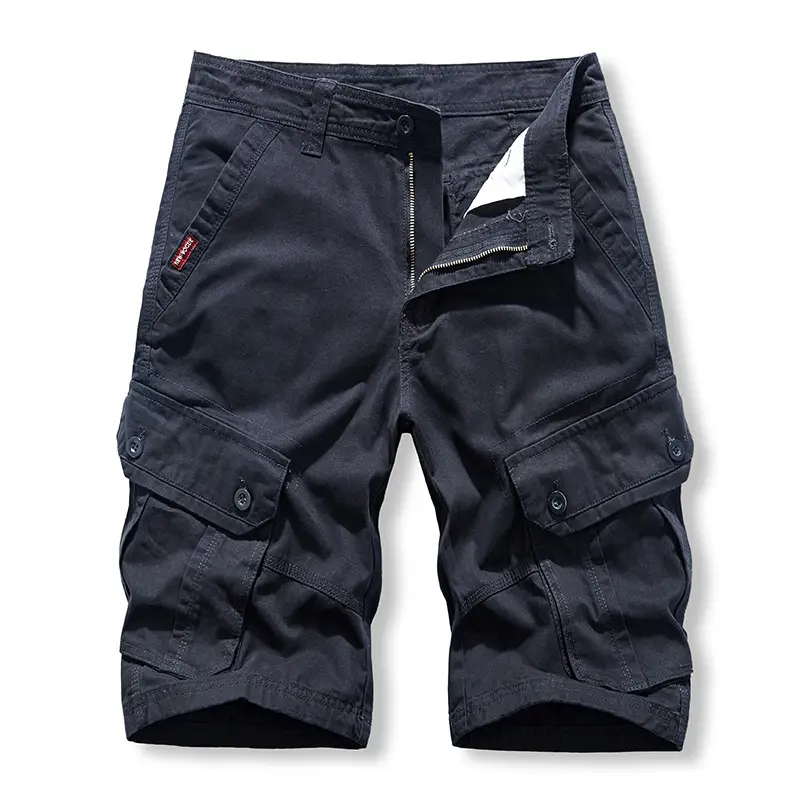 Men's 2020 Summer Solid Color Shorts Casual Pants - Image 4