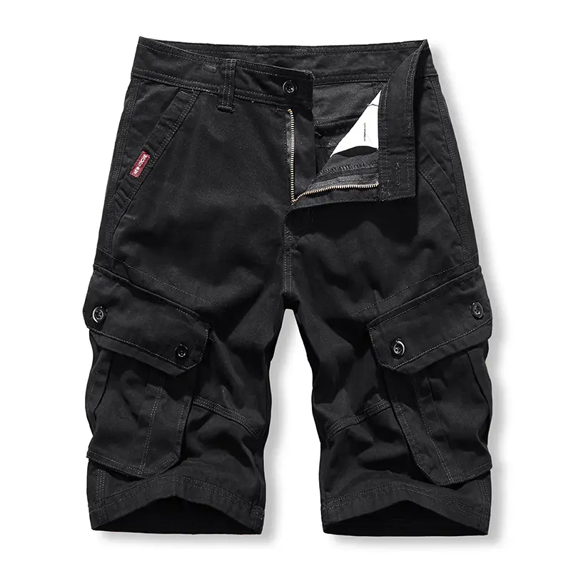 Men's 2020 Summer Solid Color Shorts Casual Pants - Image 3