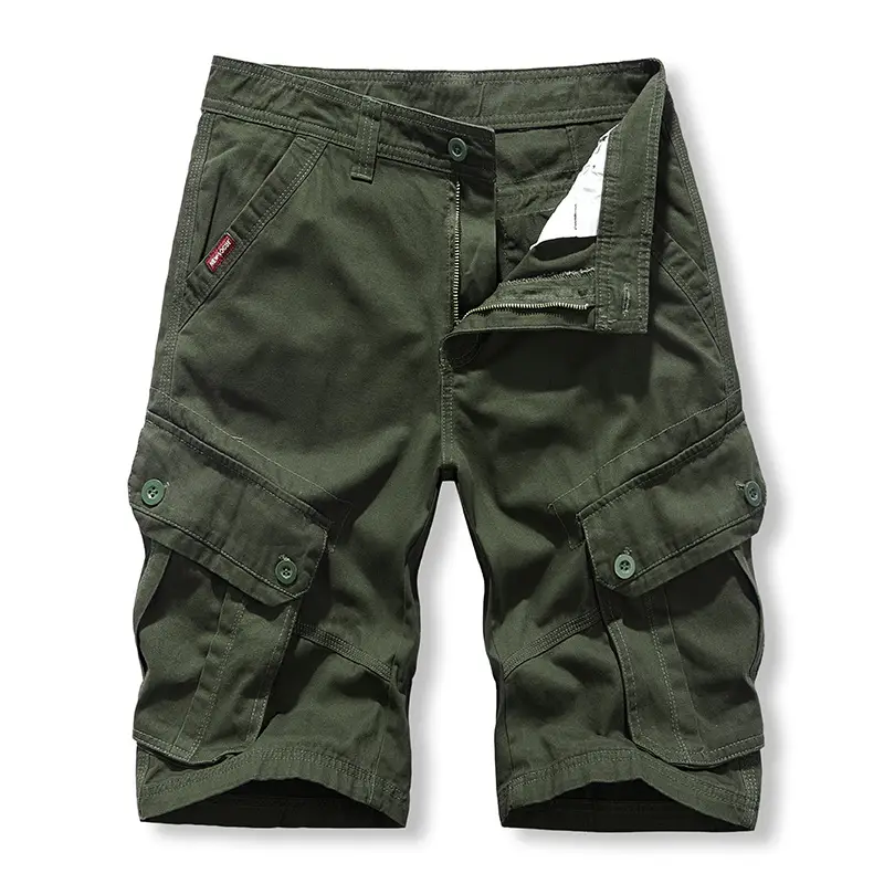Men's 2020 Summer Solid Color Shorts Casual Pants - Image 5