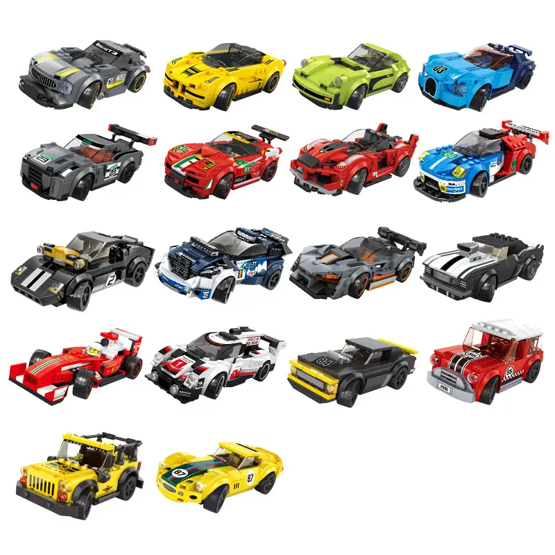 Super Car S-33 Chinese Building Blocks for Boys 6-12 Years - Image 18