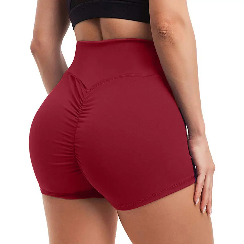 Blue High Waist Yoga Hip Pants for Women — feature 1
