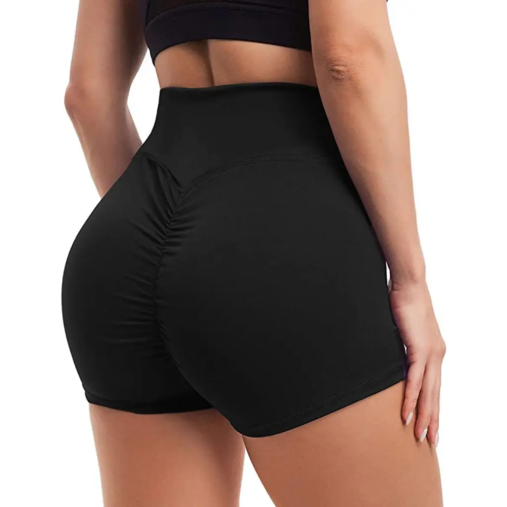 Blue High Waist Yoga Hip Pants for Women - Image 5