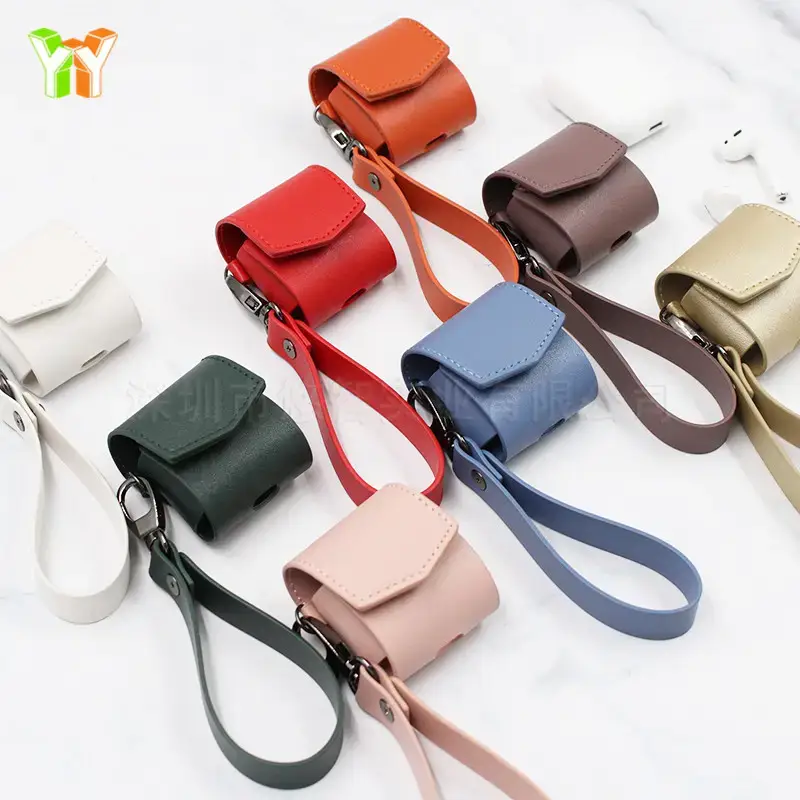 Brown PU Leather Mobile Phone Waist Bag with Stitching — feature 8