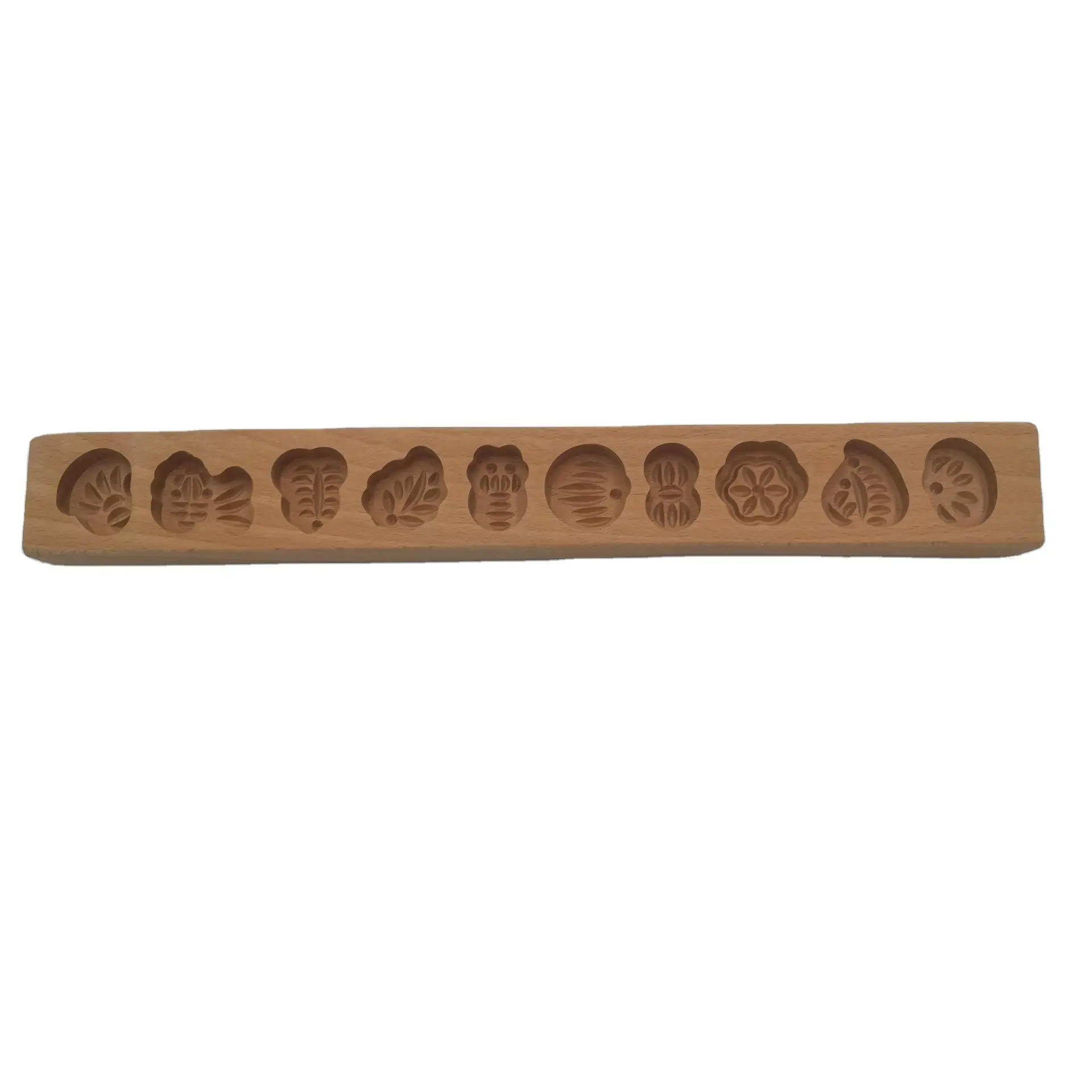 Wooden Moon Cake Mold Set for Baking - Image 2