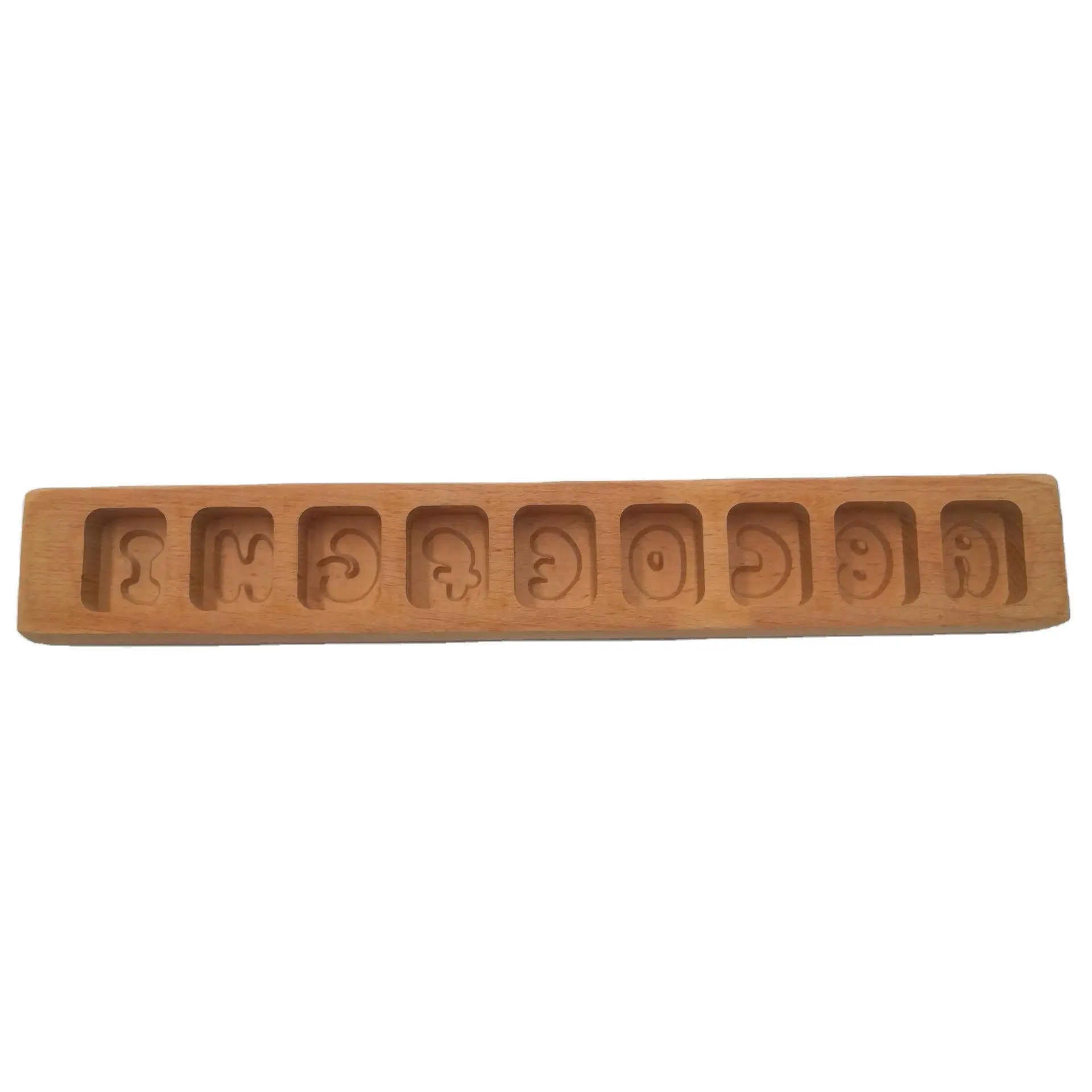 Wooden Moon Cake Mold Set for Baking - Image 5