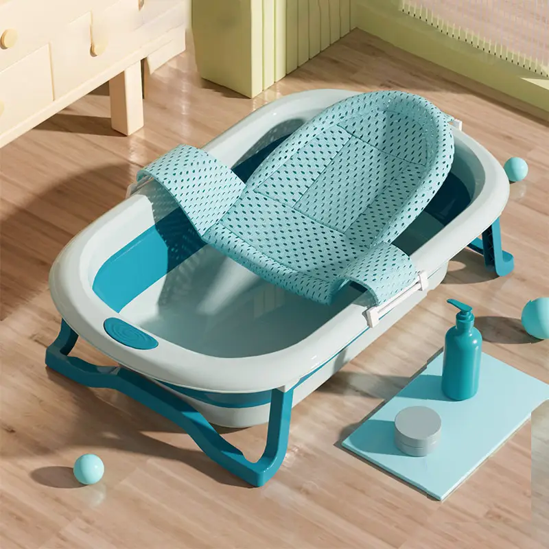 Baby Bath Net Bag with Floating Mat Support