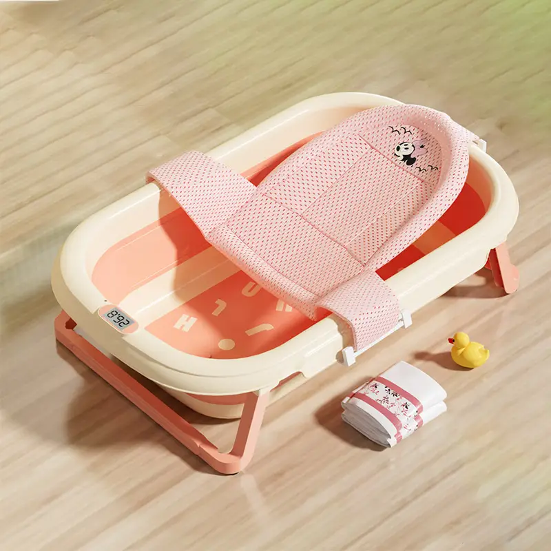 Baby Bath Net Bag with Floating Mat Support