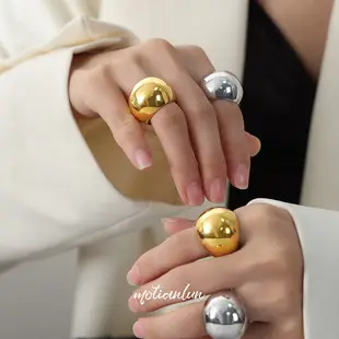 Titanium Geometric Earrings Gold Plated All Match — feature 9