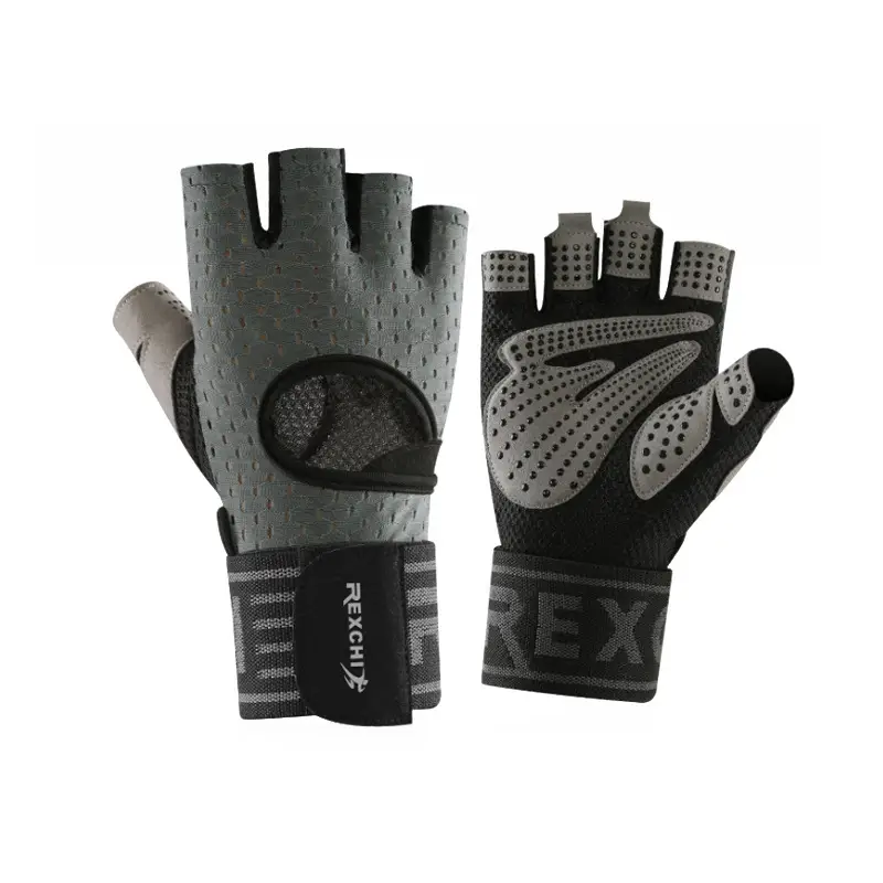 Sports Half Finger Gloves Men Women Breathable Non-Slip - Image 6
