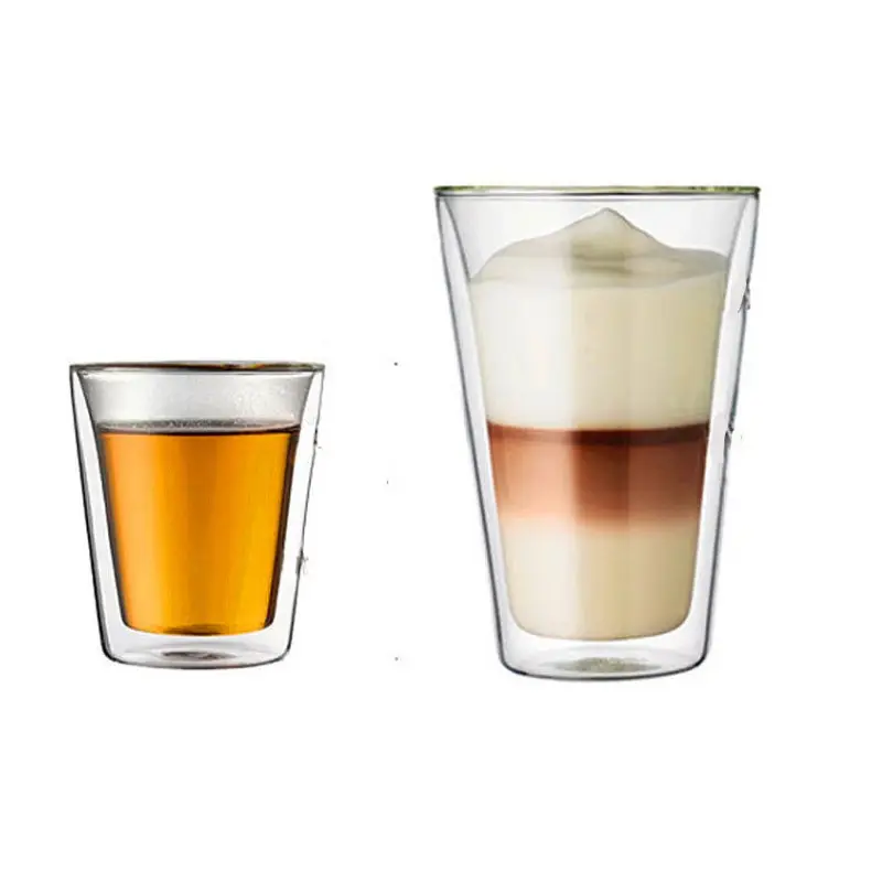 Double Layer Heat Resistant Coffee Cup Glass - Image 5