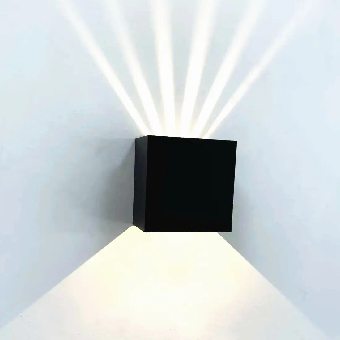 Silver LED Wall Lamp Multifunctional Decorative - Image 6