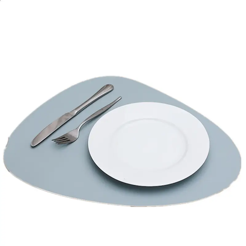 Double Color PU Leather Western Dish Mat Non-Slip - Image 17