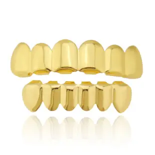 Hip-hop Gold Plated Tooth Holders for Cool Performance — feature 1