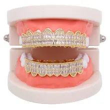 18K Gold Hip Hop Braces for Men Women — feature 20