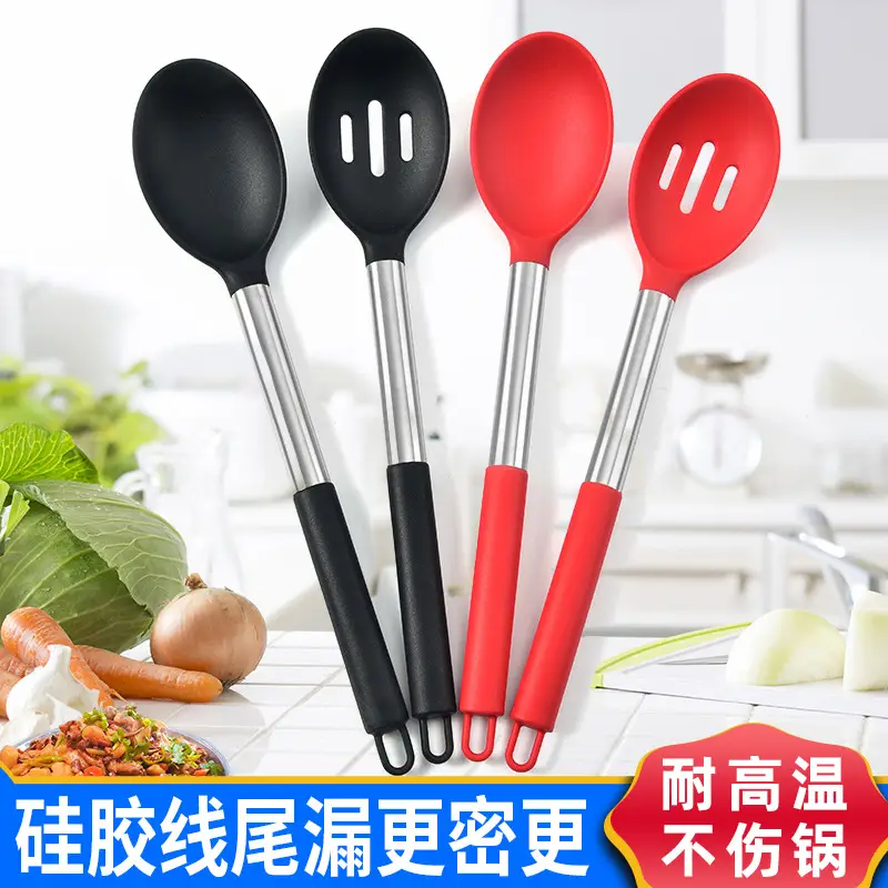 Silicone Mesh Cooking Utensils Non-Stick High Temp - Image 6
