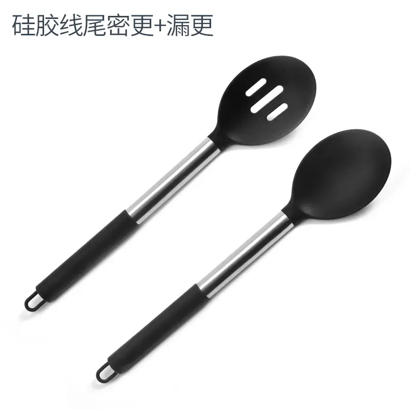 Silicone Mesh Cooking Utensils Non-Stick High Temp - Image 9