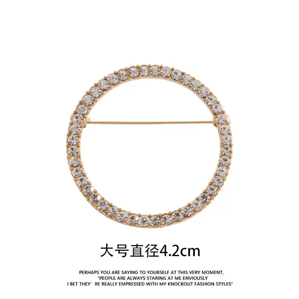 Large Gold Round