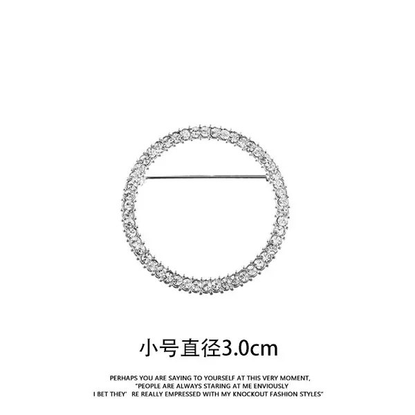 small size silver circle