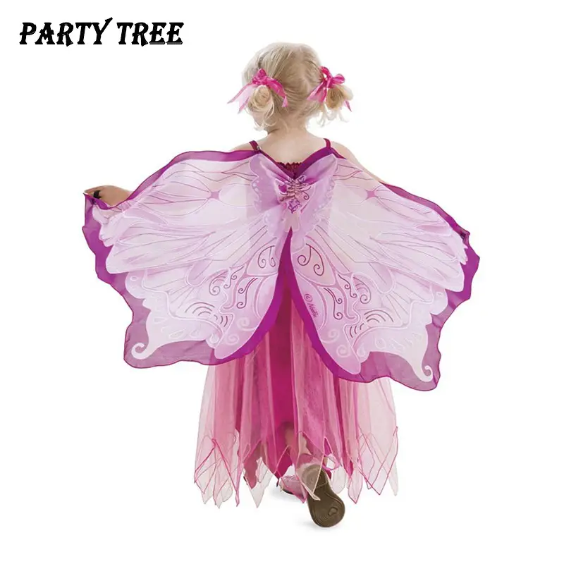 Blue Butterfly Elf Angel Wings Children's Halloween Cloak - Image 28