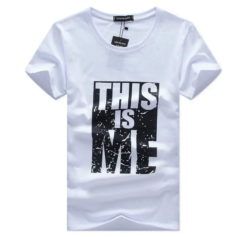 Men Maroon Graphic T-Shirt Slim Fit Short Sleeve - Image 11