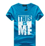 Men Maroon Graphic T-Shirt Slim Fit Short Sleeve - Image 10