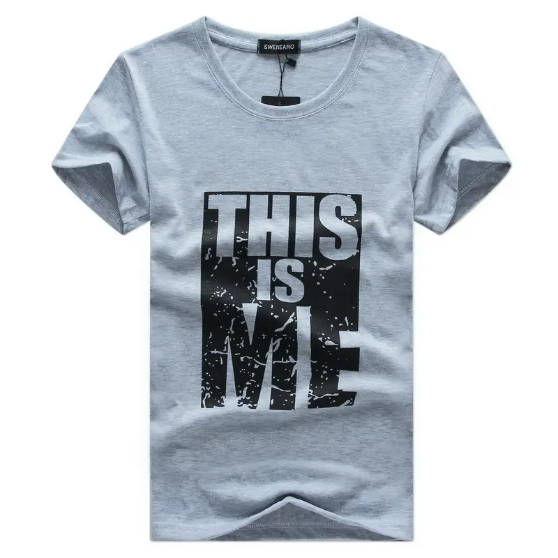 Men Maroon Graphic T-Shirt Slim Fit Short Sleeve - Image 3