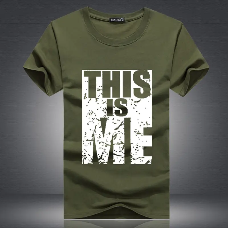 Men Maroon Graphic T-Shirt Slim Fit Short Sleeve - Image 4