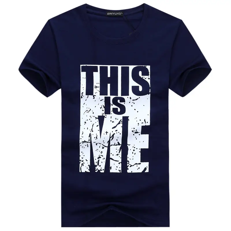 Men Maroon Graphic T-Shirt Slim Fit Short Sleeve - Image 8