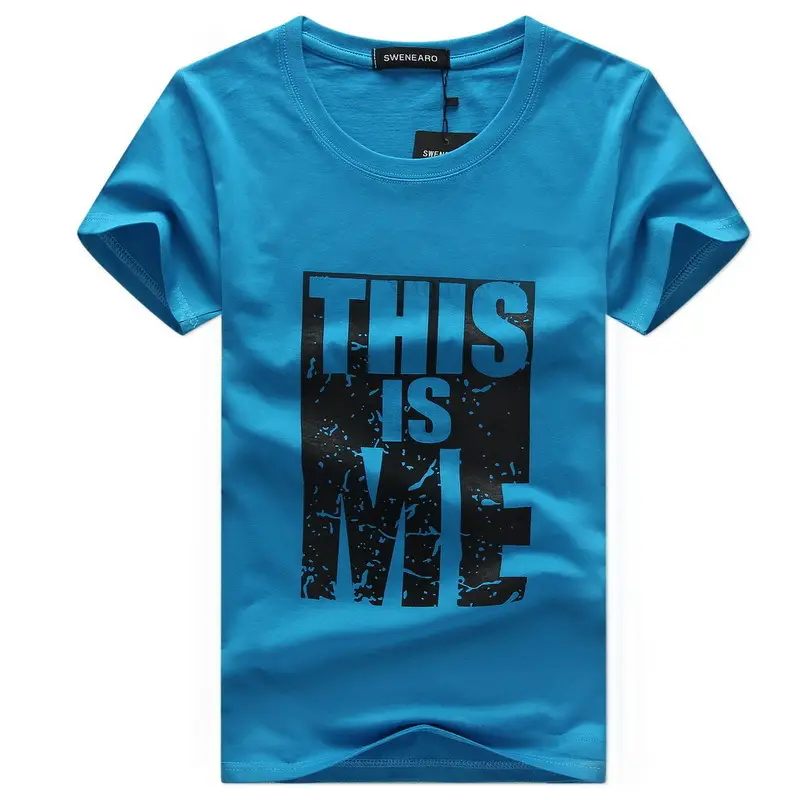 Men Maroon Graphic T-Shirt Slim Fit Short Sleeve - Image 9