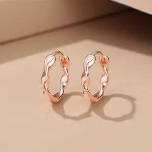 S925 Sterling Silver Crystal Earrings Geometric Round — feature 1
