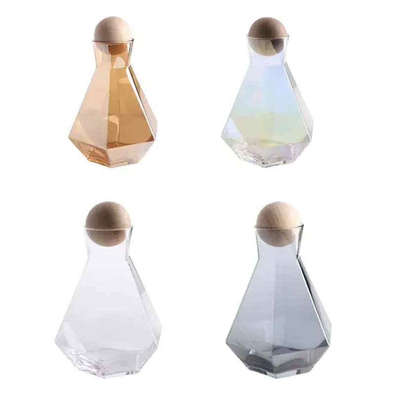Hexagonal Glass Pot for Home & Valentine's Day - Image 9