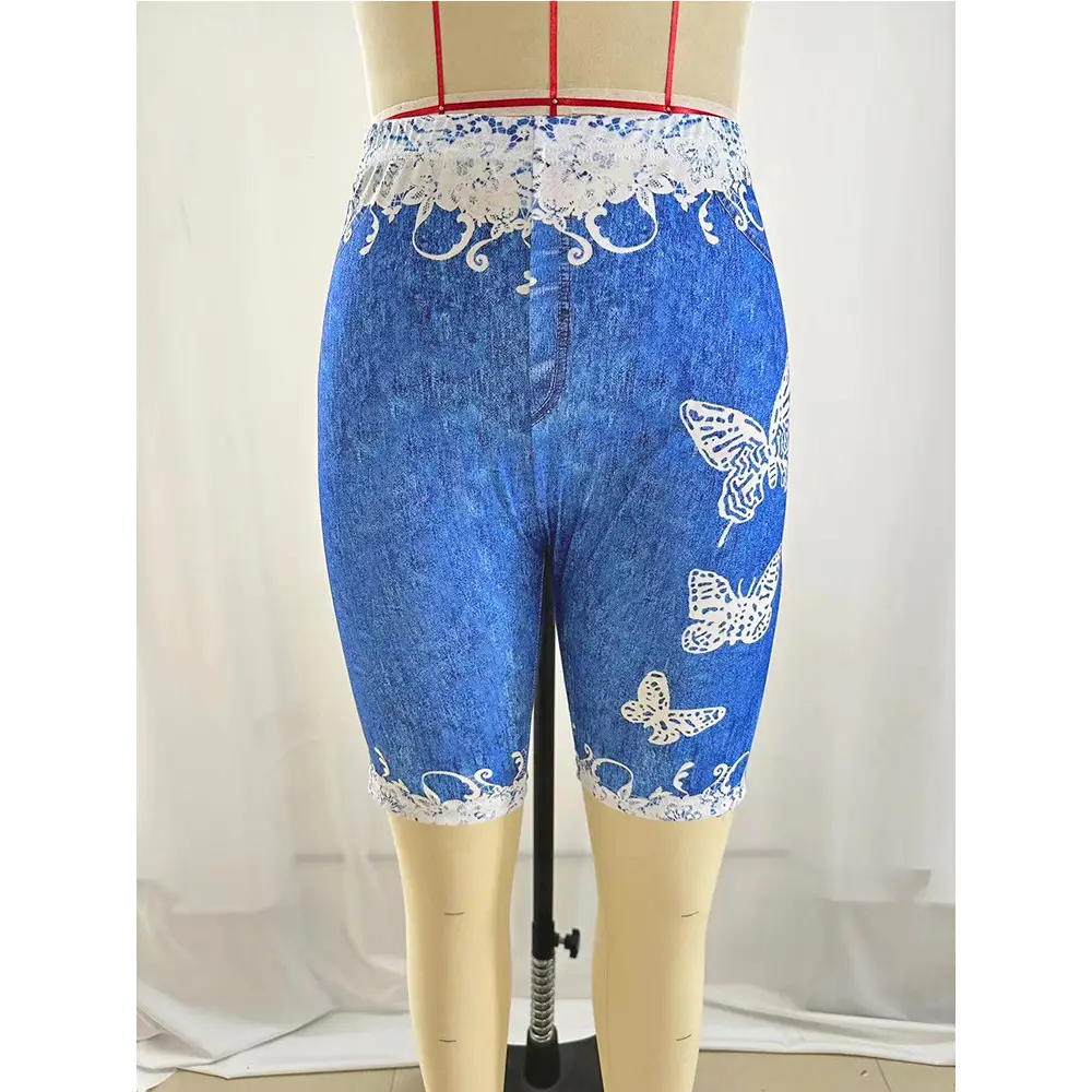 Women's Maroon Embroidered Leggings Large - Image 22