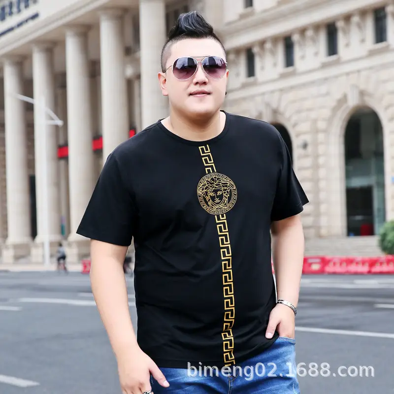 Bimont Printed Fat Man T-Shirt Black Extra Large - Image 5