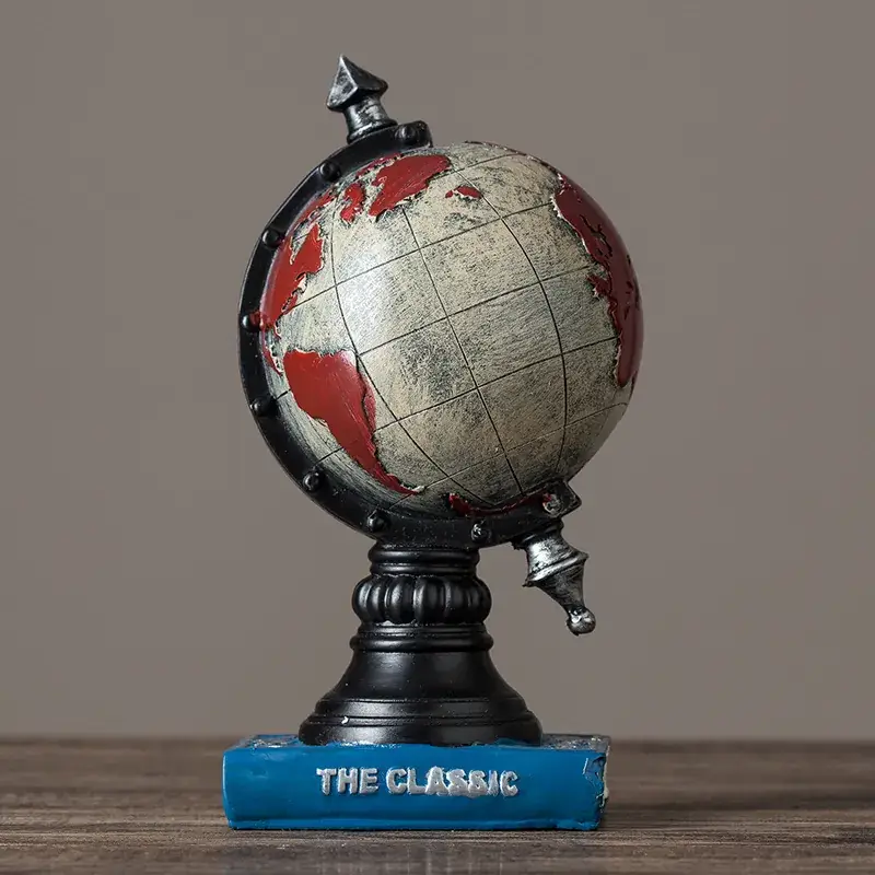 American Style Retro Globe Decor for Living Room - Image 7
