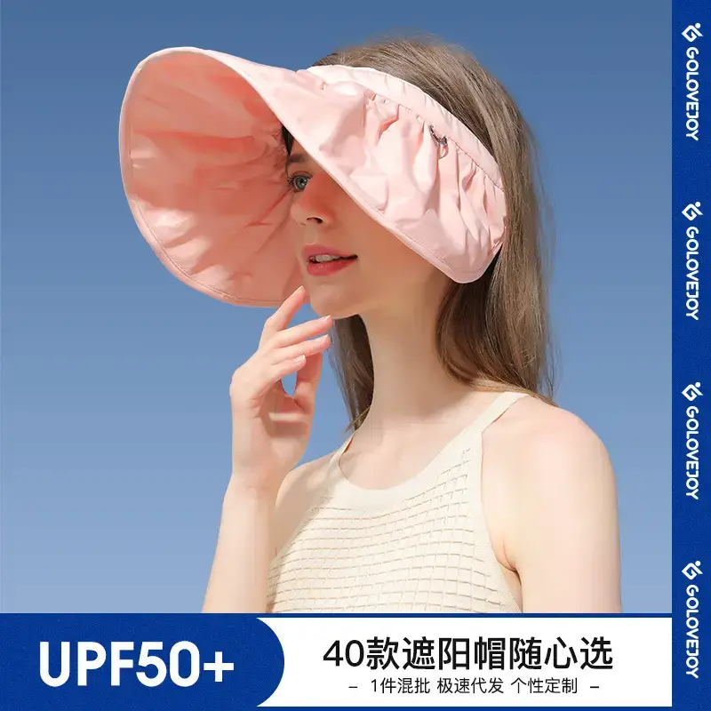 Women Sun Hat UPF50+ Large Brim UV Protection - Image 2