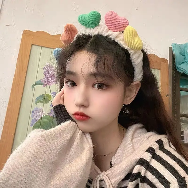 Plush Rabbit Ears Hair Band for Women - Image 31