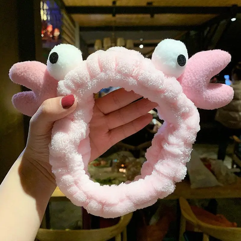 Plush Rabbit Ears Hair Band for Women - Image 11