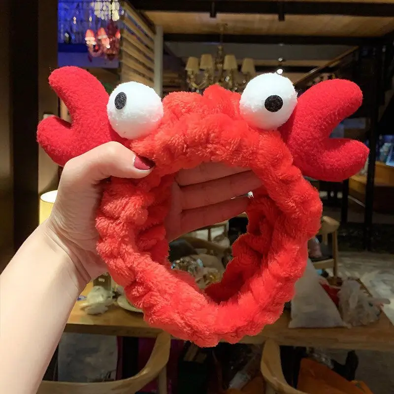 Plush Rabbit Ears Hair Band for Women - Image 12
