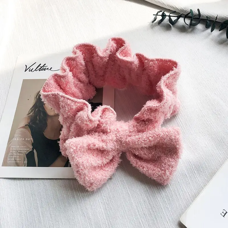 Plush Rabbit Ears Hair Band for Women - Image 2