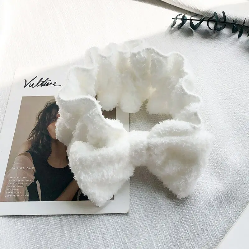 Plush Rabbit Ears Hair Band for Women - Image 3