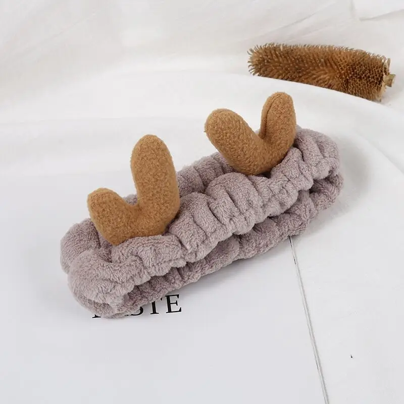 Plush Rabbit Ears Hair Band for Women - Image 8