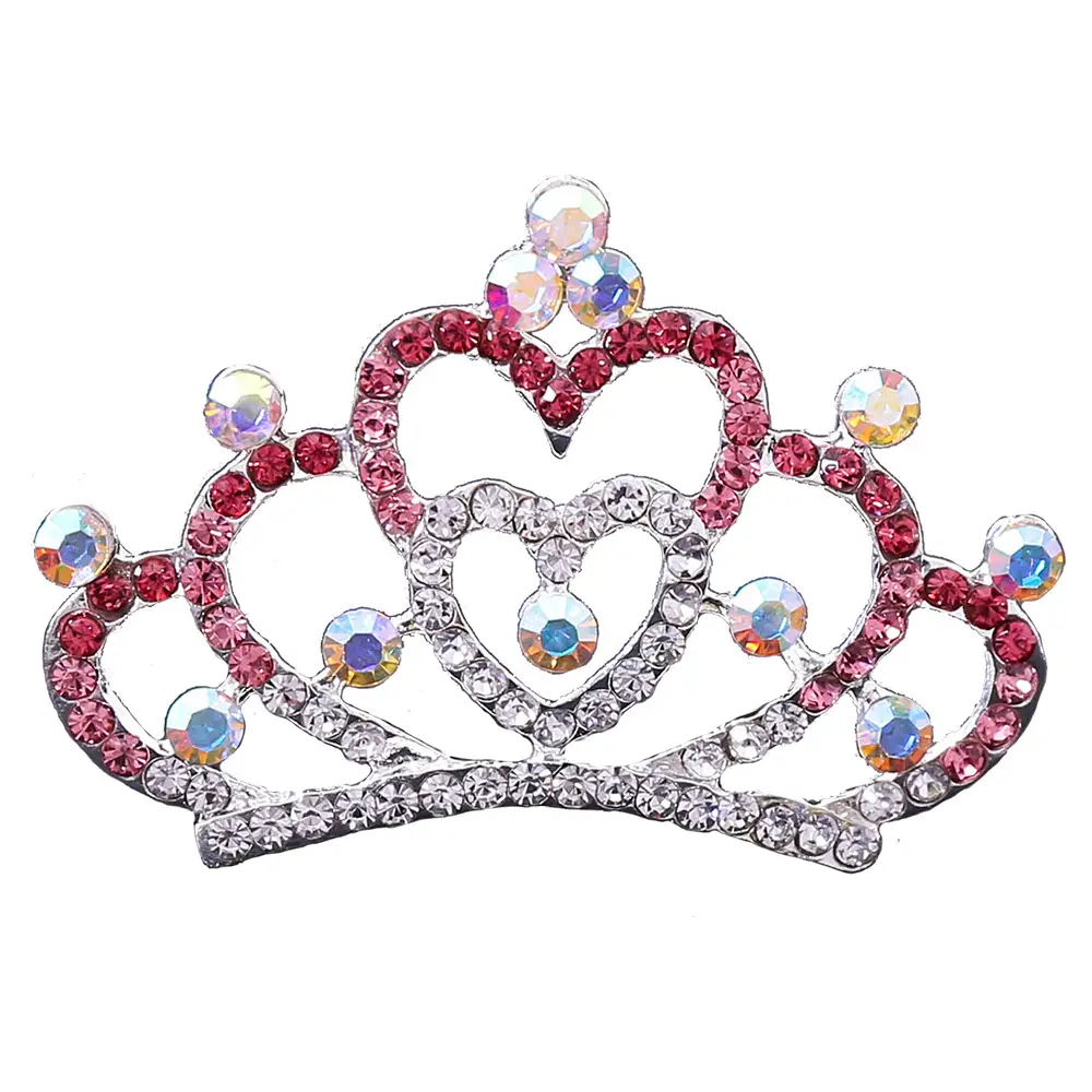 Korean Rhinestone Bridal Crown Hair Comb Wholesale - Image 9