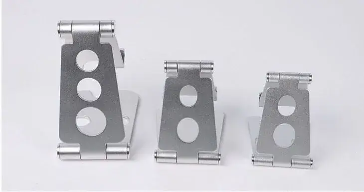 Aluminum Double Foldable Phone Tablet Stand 43mm - Image 3